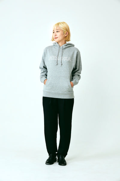 ATAOKA プルオーバーパーカー グレー