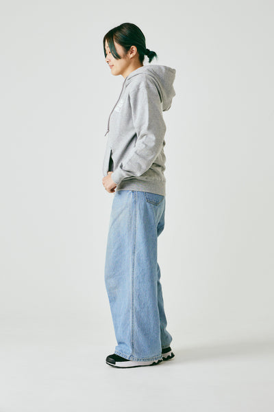 GAPPE ジップアップパーカー グレー