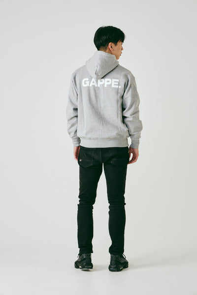 GAPPE ジップアップパーカー グレー