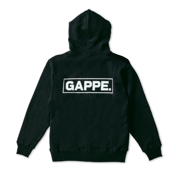 GAPPE ジップアップパーカー 黒