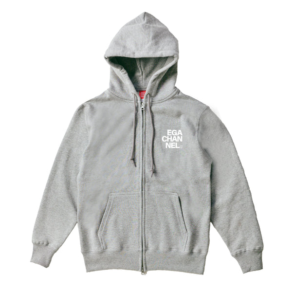 GAPPE ジップアップパーカー グレー