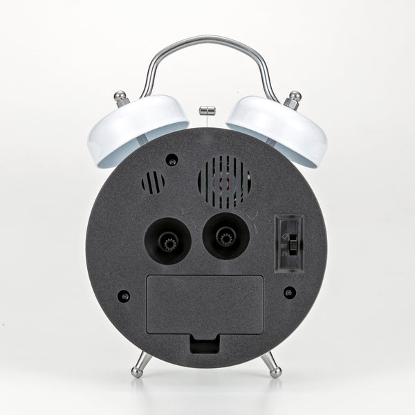 エガちゃんねる目覚まし時計 白