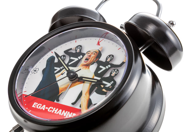 エガちゃんねる目覚まし時計 黒