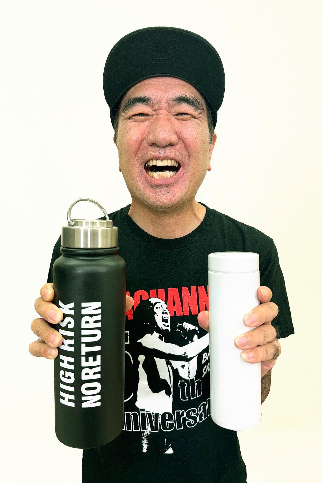 エガちゃん　限定品 ワンタッチカービングサーモボトル エガちゃん 限定品 ワンタッチカービングサーモボトル