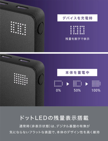 エガフェス　モバイルバッテリーCIO-MB35W2C1A-10000-S