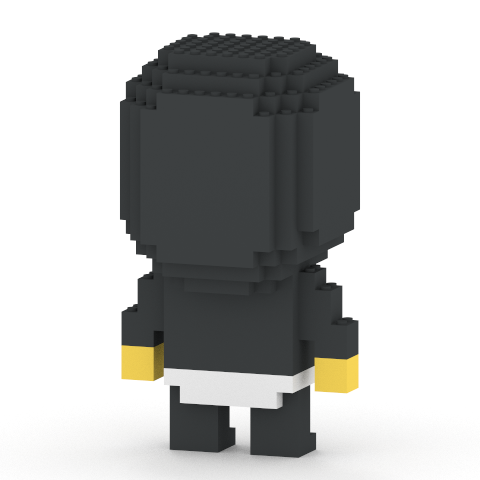 ブリーフ団(L) ミタクルブロックコラボフィギュア