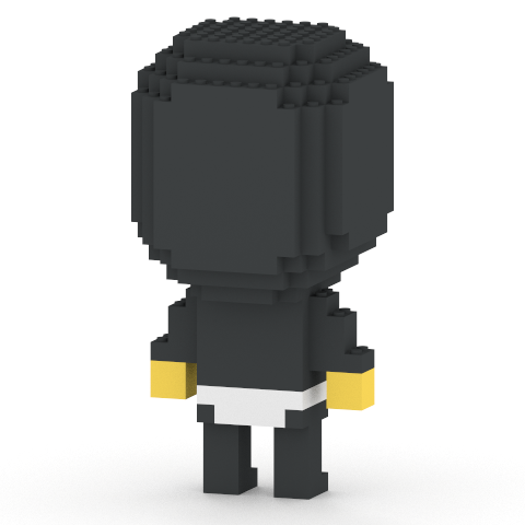 ブリーフ団(M) ミタクルブロックコラボフィギュア