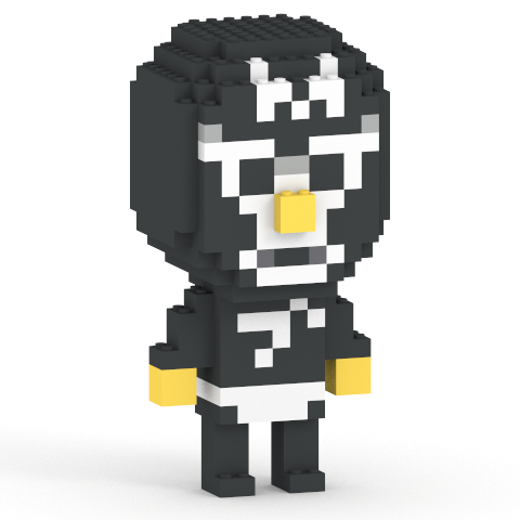 ブリーフ団(M) ミタクルブロックコラボフィギュア