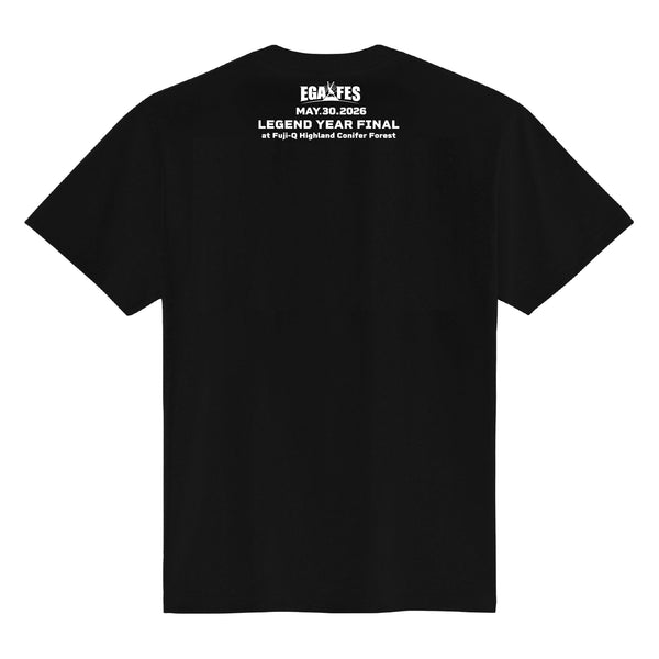 エガフェスTシャツ　黒