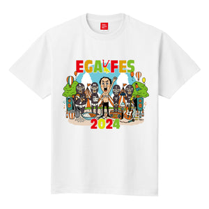 エガフェス Tシャツ　白