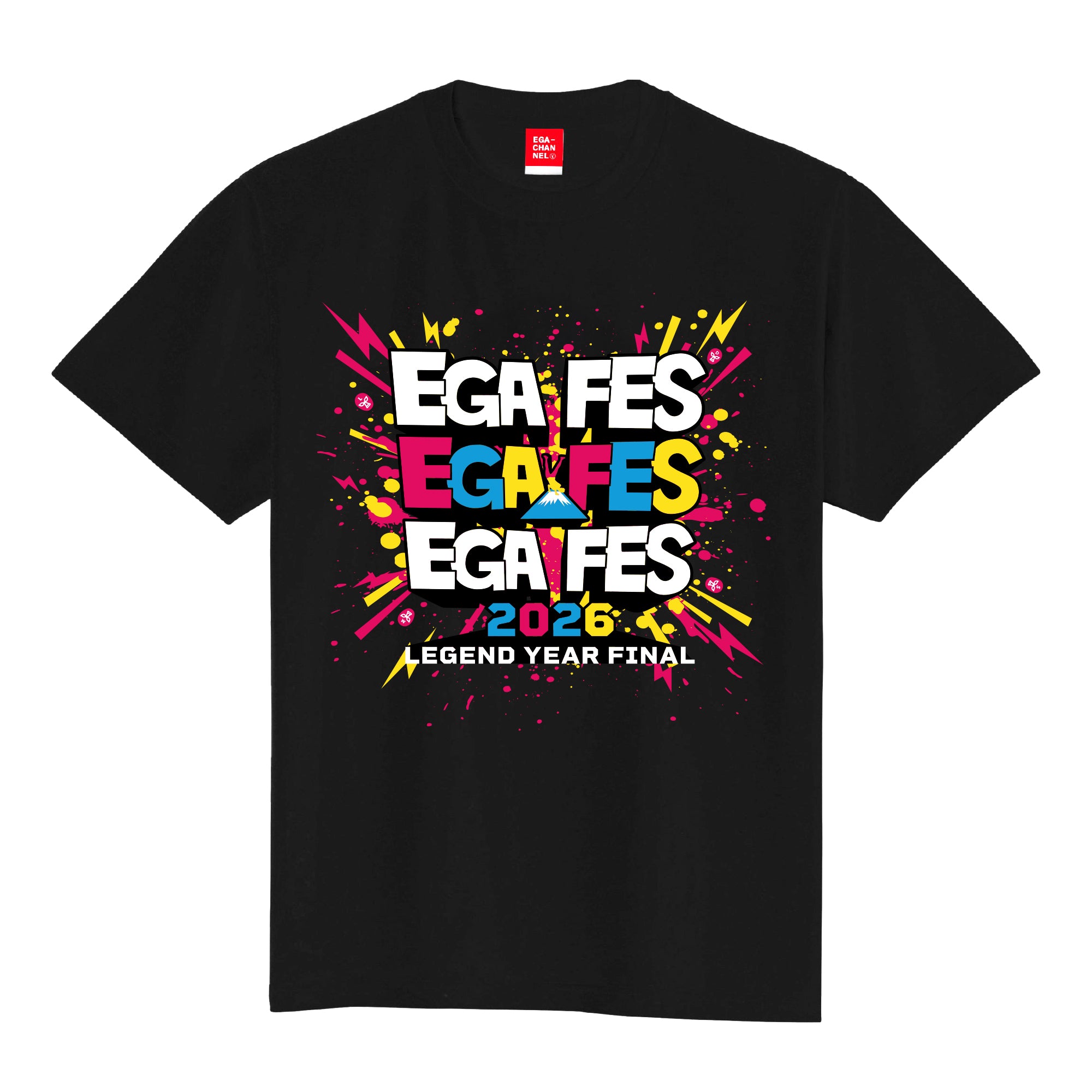 エガフェスTシャツ 黒 – エガちゃんねるSHOP