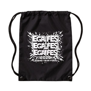 エガフェス ナップザック黒 – エガちゃんねるSHOP