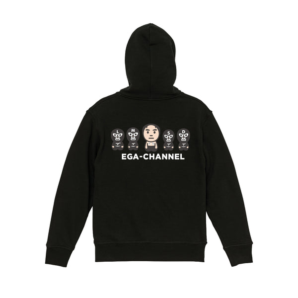 NGワッペンプルオーバー　黒