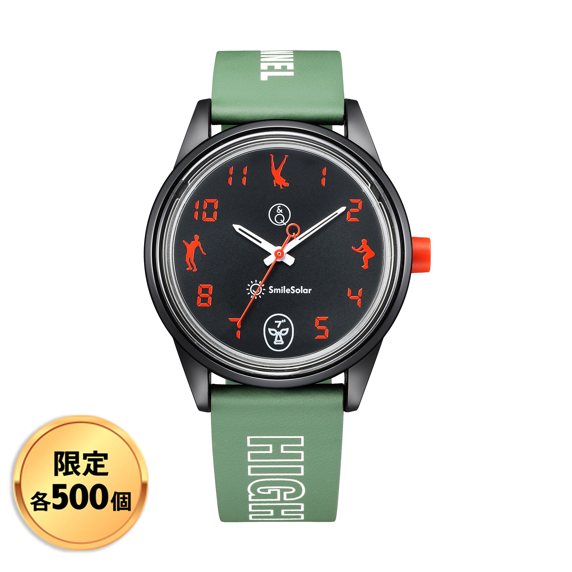 エガちゃんねる　限定500個　シチズンコラボ　腕時計　カーキ EGACHANNEL シチズンコラボ腕時計 カーキ – エガちゃんねるSHOP